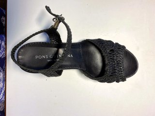 Sandalias cuña Pons Quintana T38. Impecables