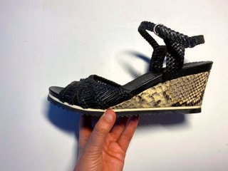 Sandalias cuña Pons Quintana T38. Impecables