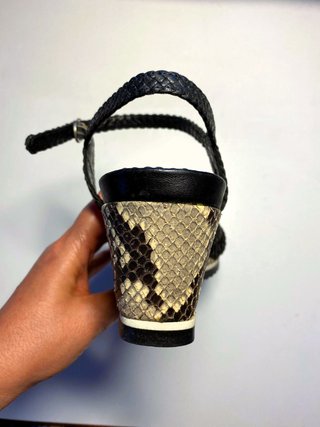 Sandalias cuña Pons Quintana T38. Impecables