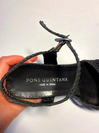Sandalias cuña Pons Quintana T38. Impecables