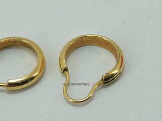 pendientes oro 18k