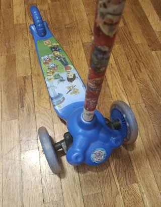 Patinete Patrulla Canina Azul