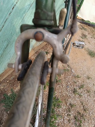 Bicicleta de carretera antigua