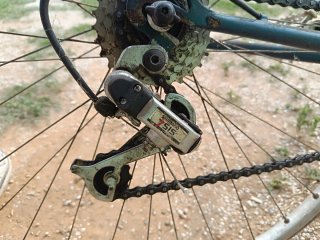 Bicicleta de carretera antigua