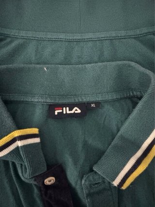 Polo Fila Original Verde Talla XL | Como Nuevo