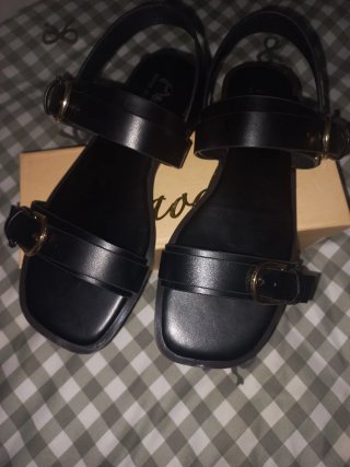 Sandalias A&D MODA SHOES Negras