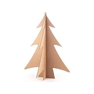Árbol de cartón Navidad resistente fácil