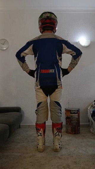Conjunto Thor Motocross Vintage