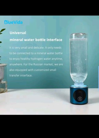 Generador Agua Hidrogenada BlueVida 5000 PPB