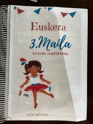 Apuntes euskera de primaria , compendio