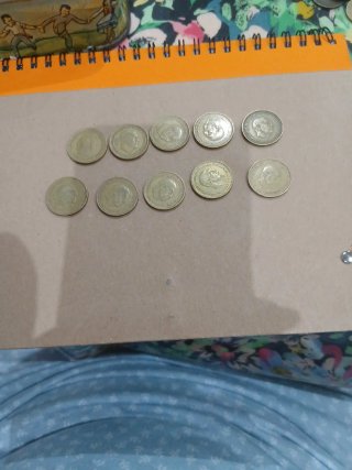 Monedas antiguas coleccionables