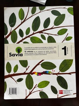 12 colores lecturas, 1 Primaria
