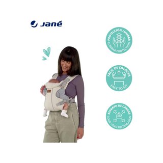 Jané Dual mochila portabebé ergonómica acolchada