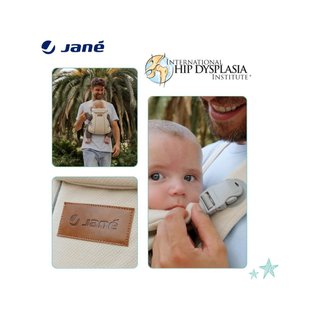 Jané Dual mochila portabebé ergonómica acolchada