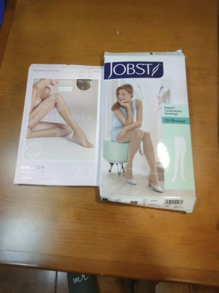 Jobst Medias de Compresión Beige Talla Única
