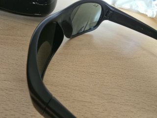 Gafas de sol Ray-Ban negras talla XL