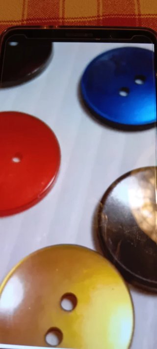 Bottoni piccoli anni '60 - multicolori