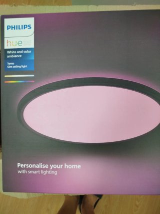 Plafón Techo Philips Hue Teto Negro