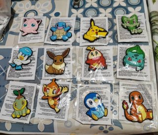 Pokemon Ufficiali Lucidi MAC 3 ORIGINALI Calamite