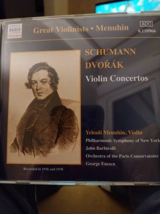 Schumann-Dvorak: Violin Concertos