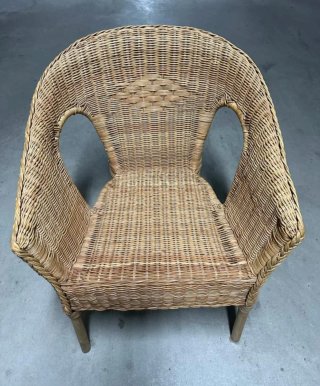 Sillón de mimbre IKEA Agen