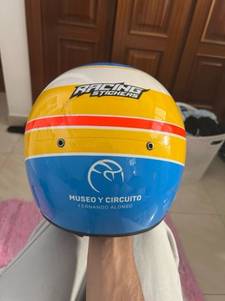 Casco Fernando Alonso Karting Talla M