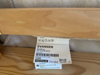Cama Ikea Evanger 80x200 + Colchón ikea Hamarvik