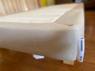 Cama Ikea Evanger 80x200 + Colchón ikea Hamarvik