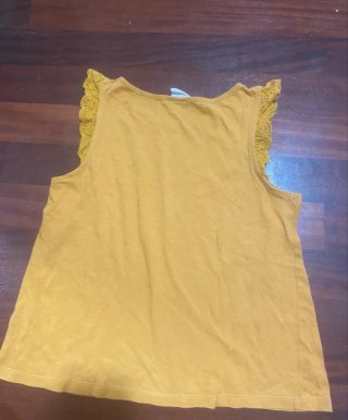 Camiseta sin mangas Lefties amarilla