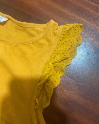 Camiseta sin mangas Lefties amarilla