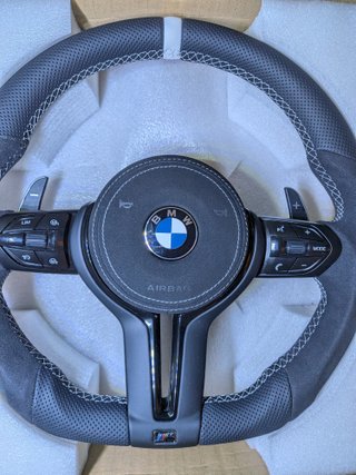 Volante BMW M Performance Alcantara/Couro