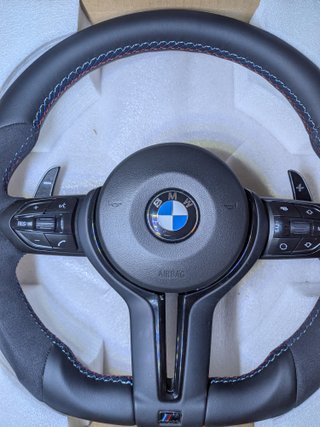 Volante BMW M Performance Alcantara/Couro