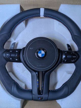 Volante BMW M Performance Alcantara/Couro