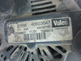 ALTERNADOR FIAT GRANDE PUNTO (299) VAN 46823547 1505913