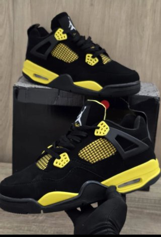 Nike Air Jordan 4 Verde Blanco
