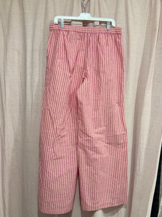 Pantalones rayas rosa y amarillo
