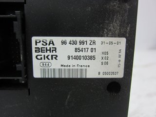 MANDO CLIMATIZADOR PEUGEOT 307 (S1)(04.2001) 96430991 1346001