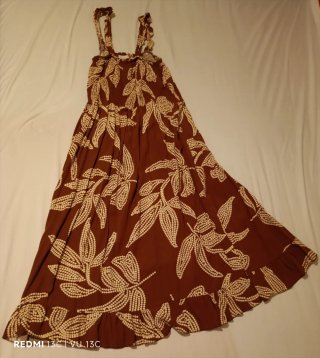 Vestido largo Sense tropical