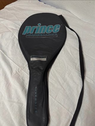Raqueta de tenis oversize con funda