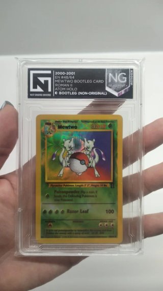 Carta Pokémon Mewtwo Bootleg NG
