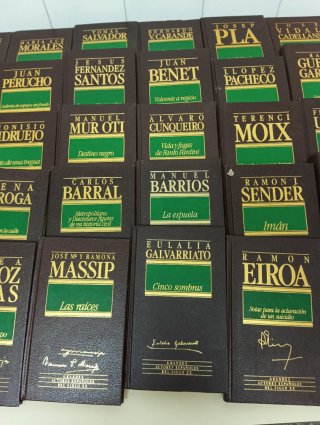 Lote 37 libros grandes autores españoles siglo xx