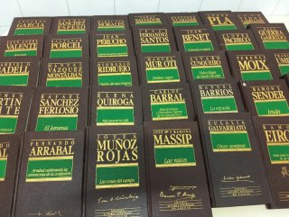 Lote 37 libros grandes autores españoles siglo xx