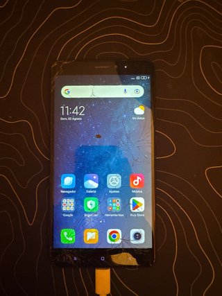Xiaomi Mi Max 2 Roto Negro