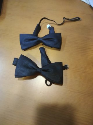 Pajaritas de hombre negras (2 unidades)