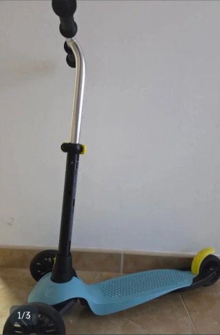 Patinete infantil 3 ruedas azul