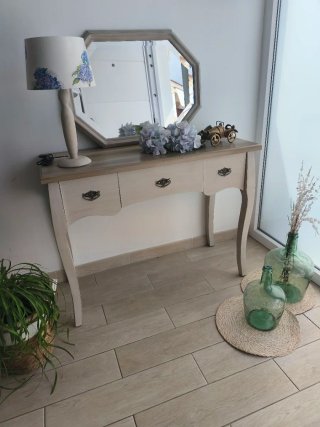 Mueble tocador vintage 3 cajones