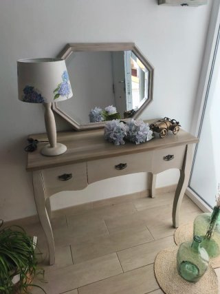 Mueble tocador vintage 3 cajones