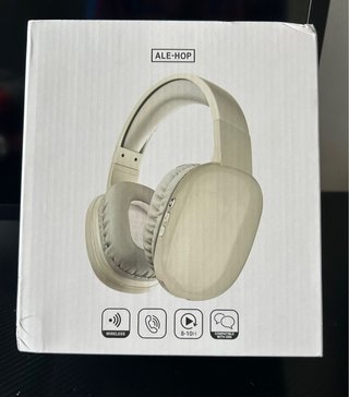 Auriculares Ale-Hop Beige Inalámbricos