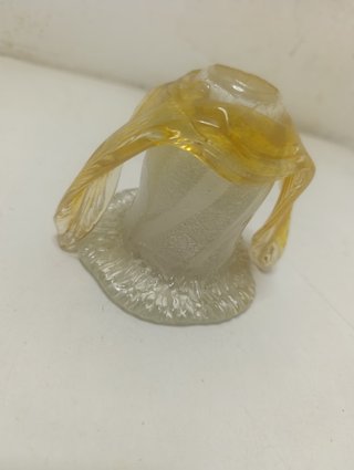 Tulipano modernista in vetro soffiato di Murano Mazzega