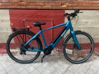 Bicicleta Eléctrica Azul